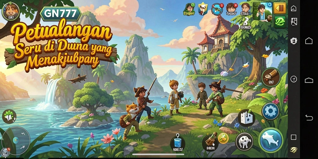 Tampilan gameplay GN777 yang memukau dan penuh petualangan.