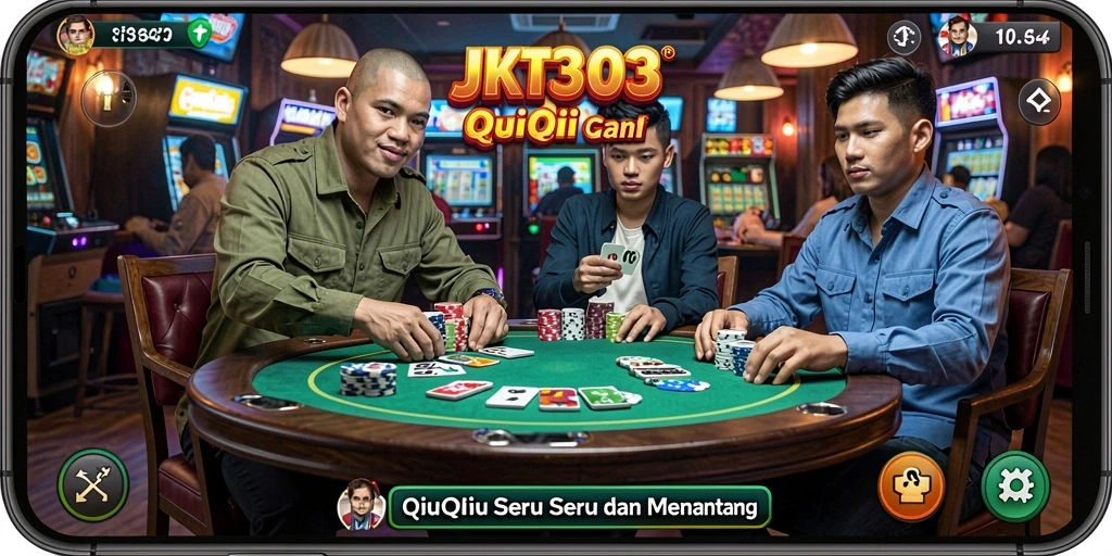 Tampilan screenshot gameplay menarik dari JKT303.