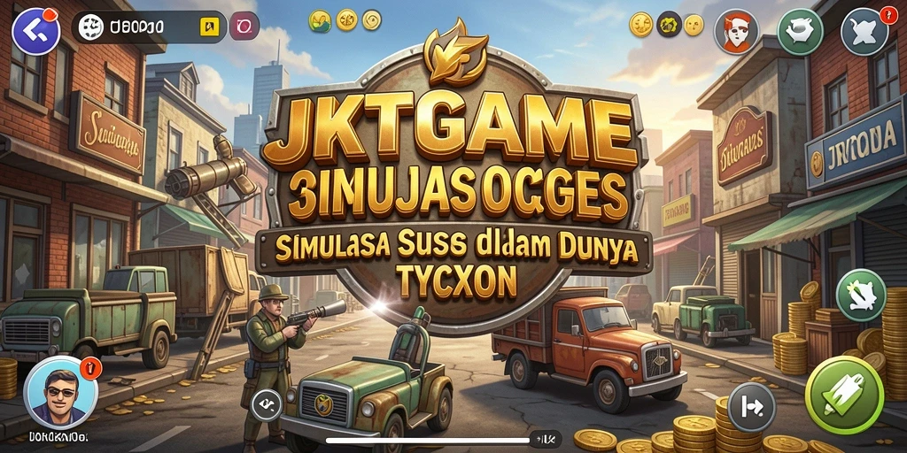 Tangkapan layar menunjukkan pengalaman gameplay menarik dalam JKTGAME.