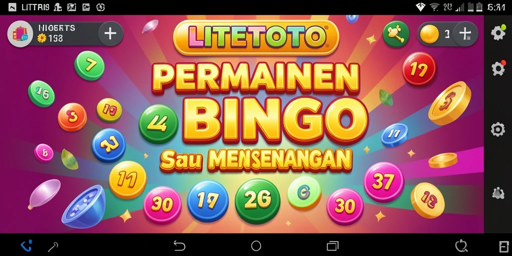 Screenshot gameplay LITETOTO menampilkan suasana permainan Bingo yang dinamis.