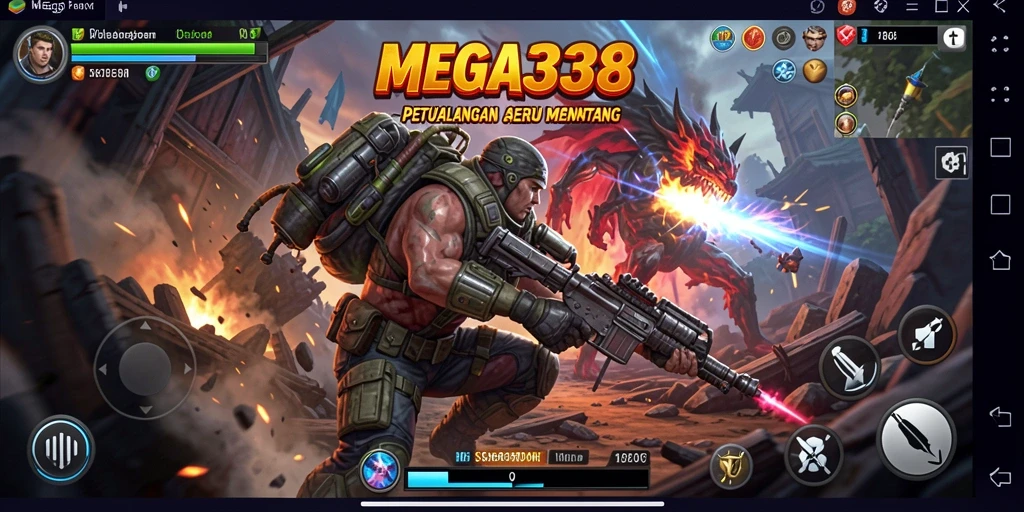 Tampilan gameplay seru di MEGA338 dengan aksi yang mendebarkan.