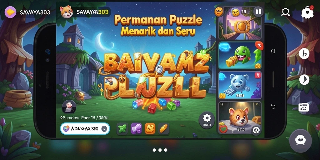 Tangkapan layar utama SAVAYA303 menampilkan gameplay yang penuh warna dan menarik.