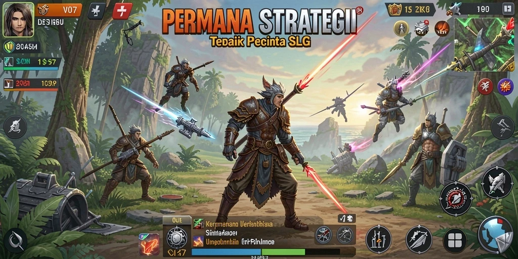 Tangkapan layar gameplay V07 yang menunjukkan strategi dinamis dalam aksi.